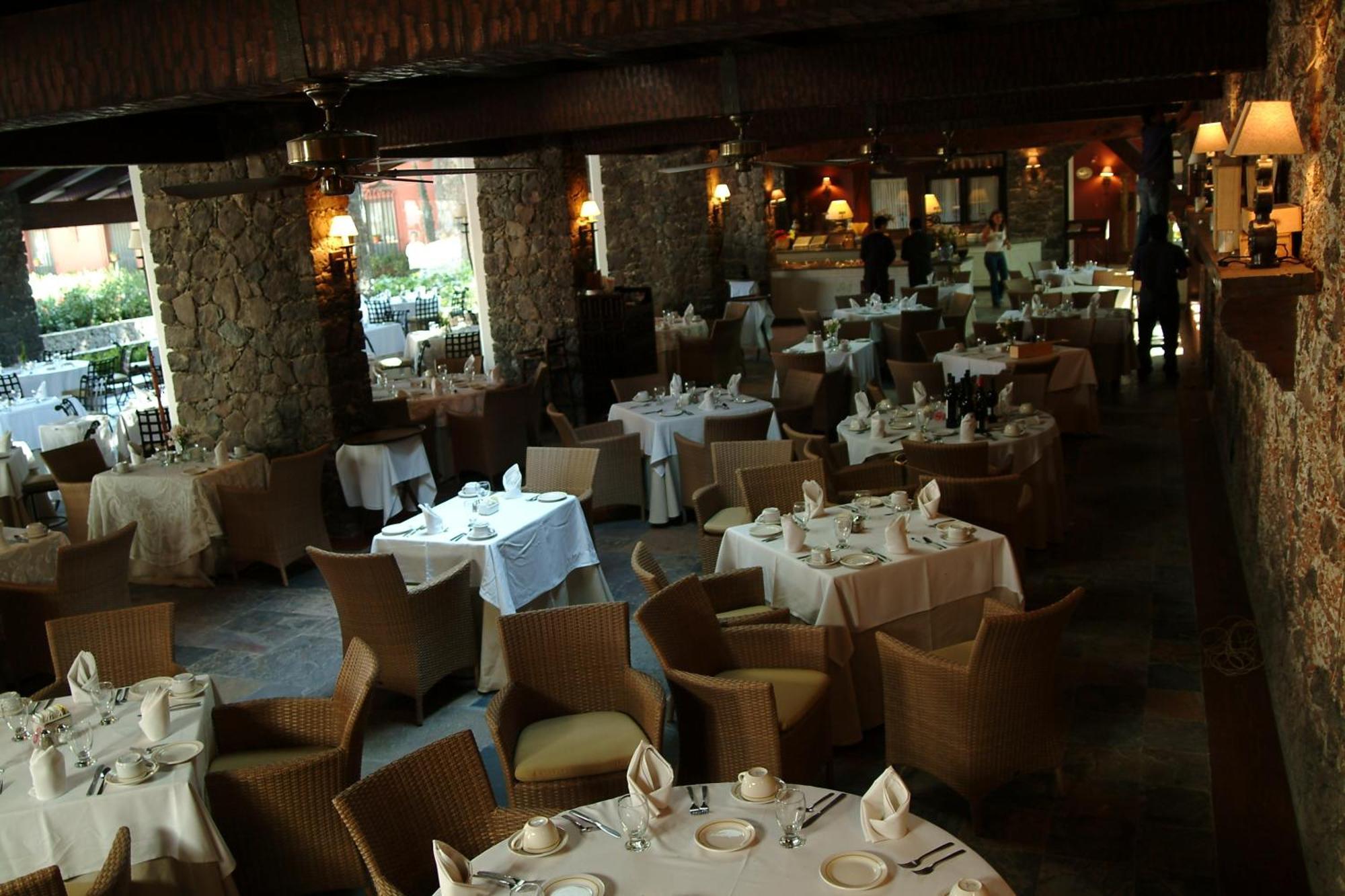 Hotel Hacienda Jurica By Brisas Querétaro Exterior foto Interior of the restaurant